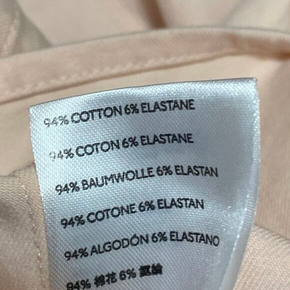 Free People Pera Cream Short Puff Sleeve Square Neck Smocked Mini A-line Dress 2 - Picture 4 of 4